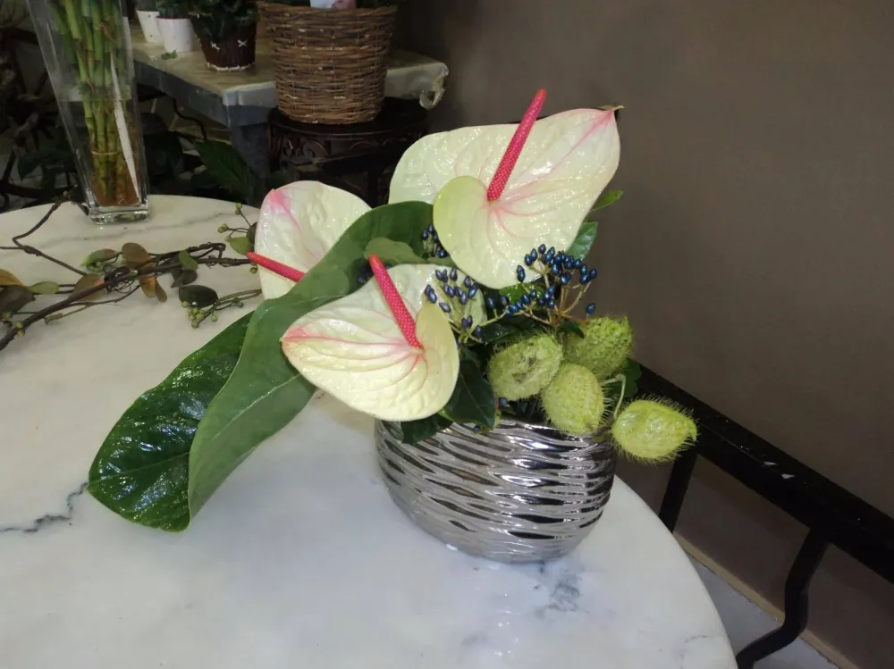 Composition florale à Montrouge